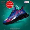 Buffalo Bills NFL Personalized Blue Red Max Soul Shoes