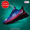 Buffalo Bills NFL Personalized Brown Color Max Soul Shoes