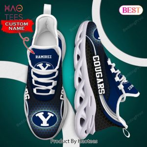 BYU Cougars NCAA Black Mix Blue Max Soul Shoes