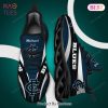 Carolina Panthers NFL Black Mix Blue Max Soul Shoes Carolina Panthers NFL Black Mix Blue Max Soul Shoes