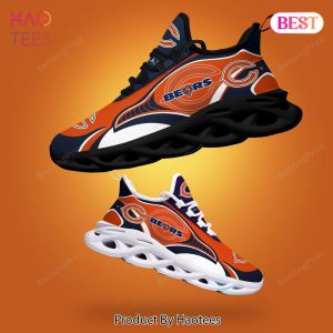 Chicago Bears NFL Blue Mix Orange Max Soul Shoes
