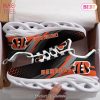 Cincinnati Bengals Geometric Hexagon Design Trending Max Soul Shoes