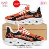Cincinnati Bengals NFL Hot Trend Orange Color Max Soul Shoes