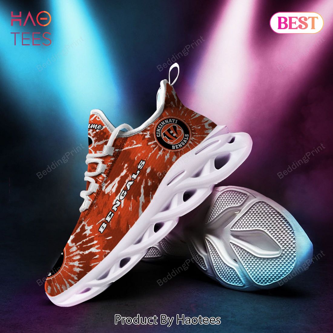 Cincinnati Bengals Personalized Max Soul Shoes Fashion Sneakers