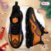 Clemson Tigers NCAA Black Mix Orange Max Soul Shoes