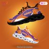 Clemson Tigers NCAA Orange Violet Color Max Soul Shoes