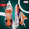 Clemson Tigers NCAA Orange Violet Color Max Soul Shoes