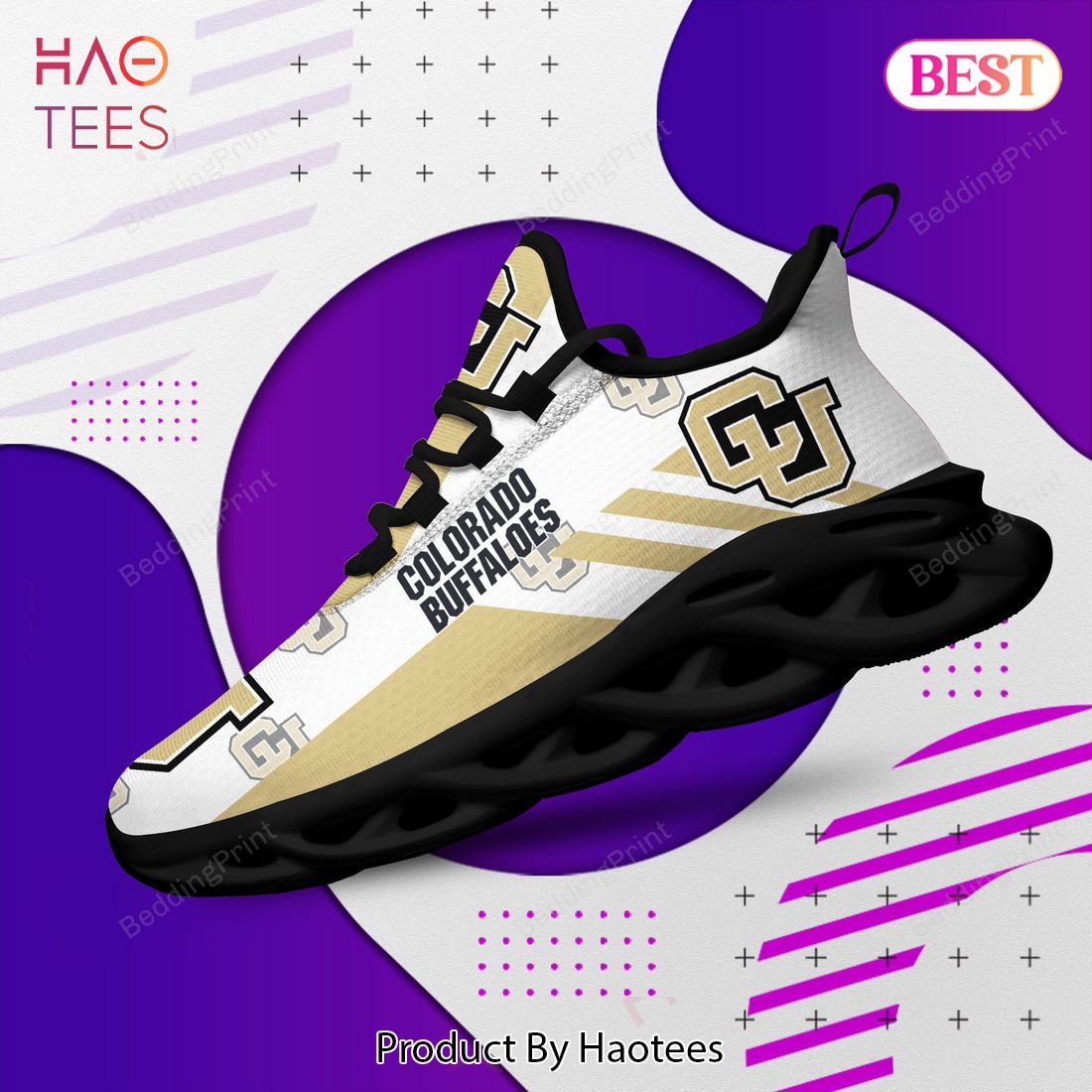 Colorado Buffaloes NCAA Gold Mix White Max Soul Shoes Colorado Buffaloes NCAA Gold Mix White Max Soul Shoes