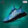 Detroit Lions NFL Blue Mix Grey Max Soul Shoes