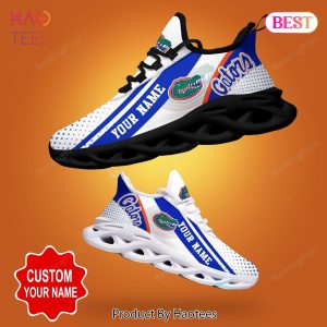 Florida Gators NCAA White Mix Blue Max Soul Shoes