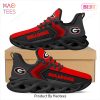 Georgia Bulldogs Personalized Red Color Max Soul Shoes Georgia Bulldogs Personalized Red Color Max Soul Shoes