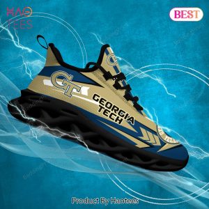 Georgia Tech Yellow Jackets NCAA Blue Mix Gold Max Soul Shoes