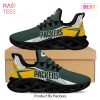 Green Bay Packers NFL Personalized Gold Mix Green Max Soul Shoes