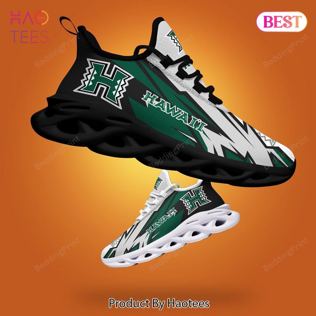 Hawaii Rainbow Warriors NCAA Green Mix Grey Max Soul Shoes Hawaii Rainbow Warriors NCAA Green Mix Grey Max Soul Shoes