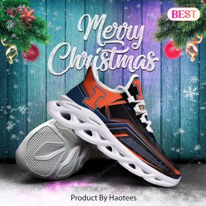 Illinois Fighting Illini NCAA Blue Mix Orange Max Soul Shoes