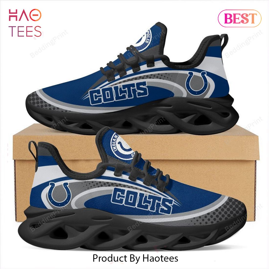 Indianapolis Colts NFL Grey Mix Blue Max Soul Shoes Indianapolis Colts NFL Grey Mix Blue Max Soul Shoes