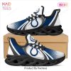 Indianapolis Colts Personalized Blue Mix Grey Max Soul Shoes
