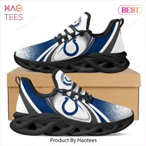 Indianapolis Colts NFL White Mix Blue Max Soul Shoes