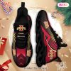 Iowa State Cyclones NCAA Red Gold Color Max Soul Shoes