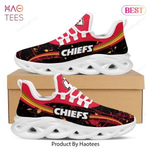 Kansas City Chiefs Splash Colors Design Trending Max Soul Shoes