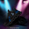 Kansas Jayhawks NCAA Black Mix Blue Max Soul Shoes