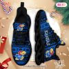 Kansas Jayhawks NCAA Red Mix Blue Max Soul Shoes
