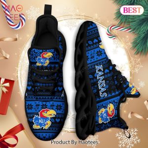 Kansas Jayhawks NCAA Trending Blue Color Max Soul Shoes