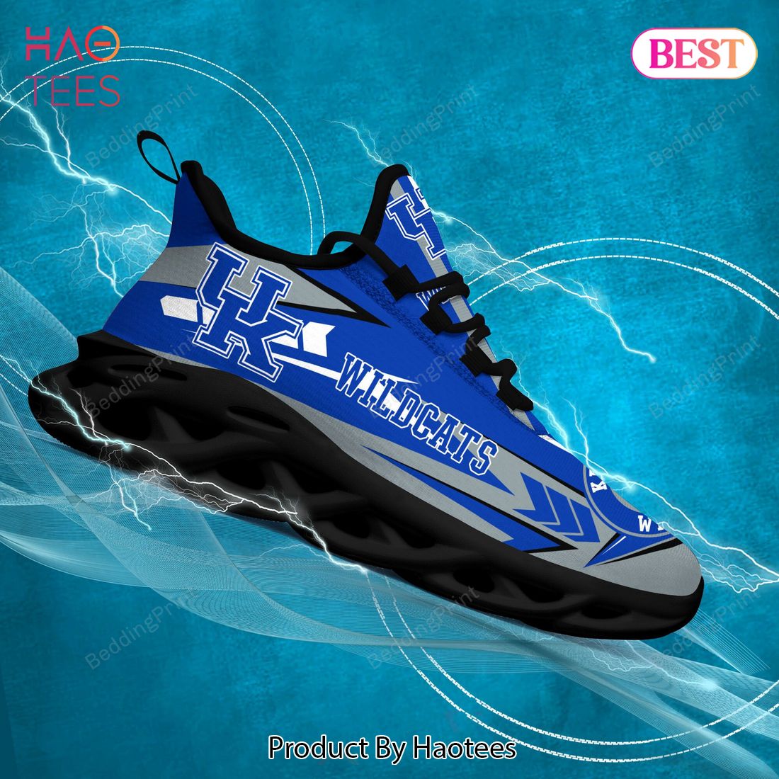 Kentucky Wildcats NCAA Blue Mix Grey Max Soul Shoes Kentucky Wildcats NCAA Blue Mix Grey Max Soul Shoes
