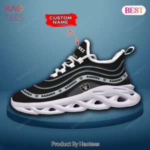 Las Vegas Raiders NFL Black Color Max Soul Shoes
