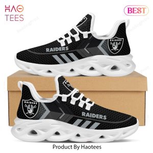 Las Vegas Raiders NFL Hot Trending Dark Color Max Soul Shoes
