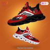 Louisville Cardinals NCAA Hot Red Black Color Max Soul Shoes