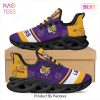 LSU Tigers Black White Violet Max Soul Shoes