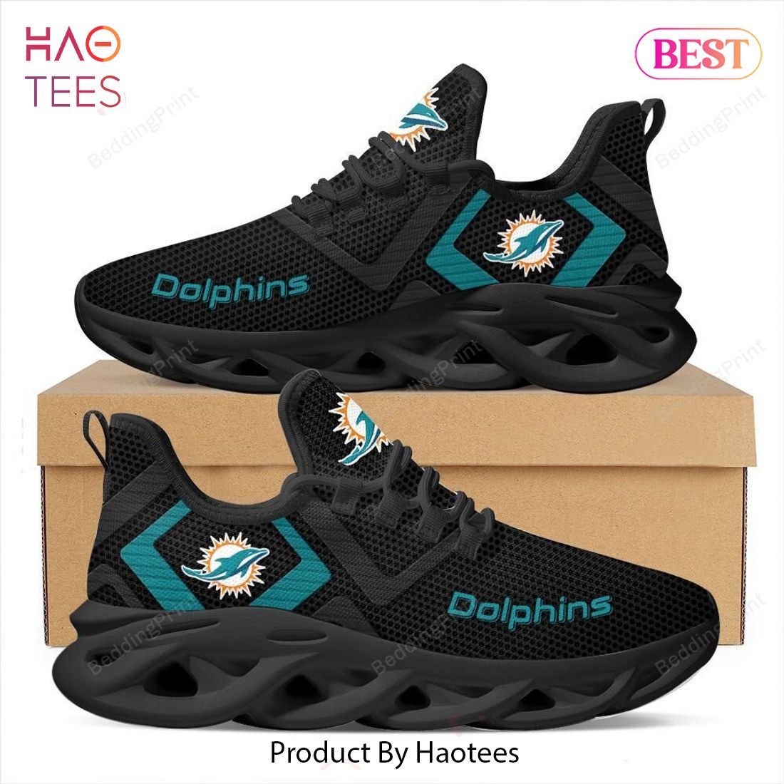 Miami Dolphins Max Soul Athletic Shoes