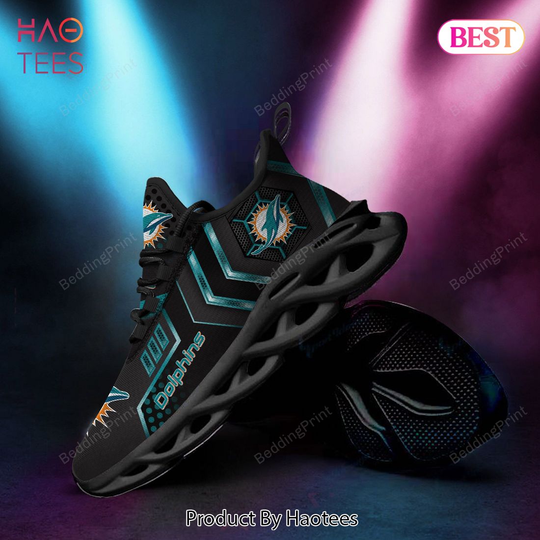 Miami Dolphins NFL Star Max Soul Shoes Custom Name Sneakers For Men And  Women