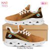 Miami Dolphins Nfl Personalized Blue Mix Gold Hot Shoes