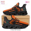 Miami Hurricanes Fire Ball NCAA Orange Mix Color Shoes Miami Hurricanes Fire Ball NCAA Orange Mix Color Shoes