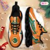 Miami Hurricanes NCAA Orange Color Shoes