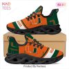 Miami Hurricanes NCAA Orange Color Shoes