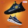 Michigan Wolverines NCAA Blue Black Gold Max Soul Shoes