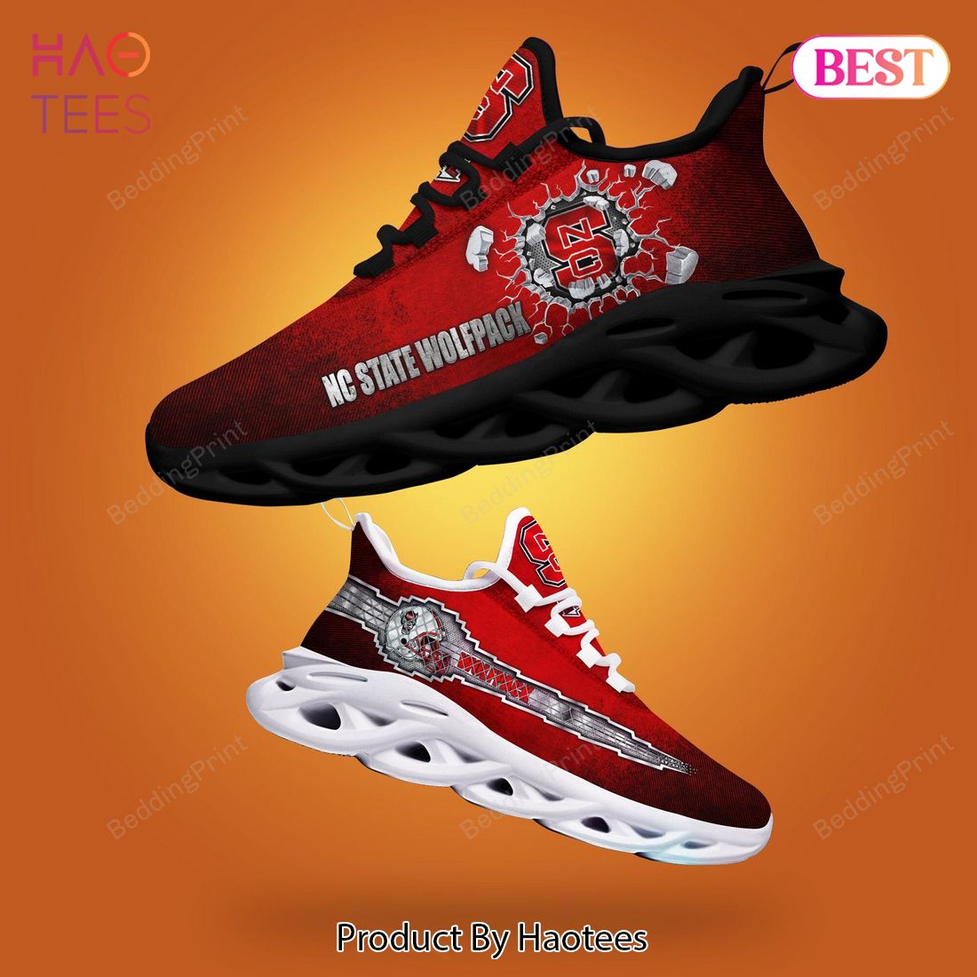 NC State Wolfpack NCAA Max Soul Shoes - 5L81 NC State Wolfpack NCAA Max Soul Shoes - 5L81