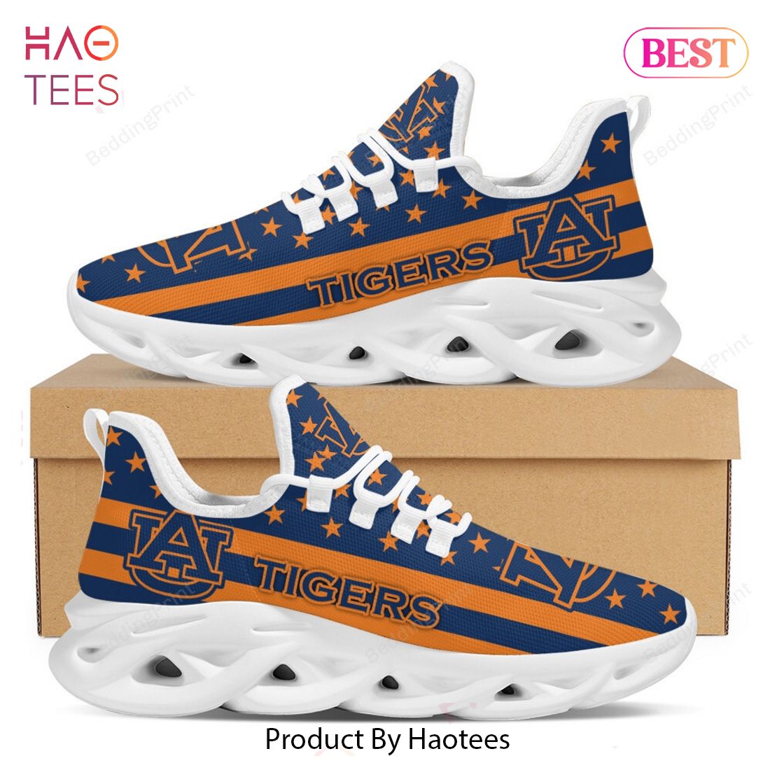 NCAA Auburn Tigers Blue Mix Orange Max Soul Shoes NCAA Auburn Tigers Blue Mix Orange Max Soul Shoes