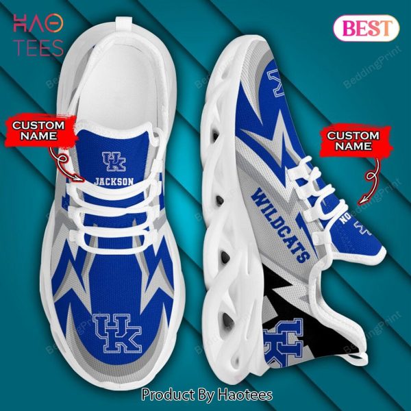 NCAA Kentucky Wildcats Personalized Jackson Blue Max Soul Shoes