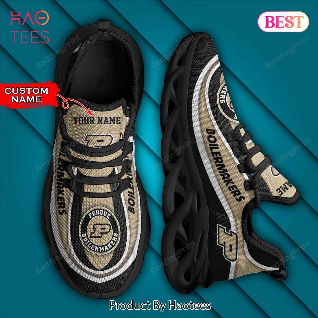 NCAA Purdue Boilermakers Personalized Hot Trend Max Soul Shoes NCAA Purdue Boilermakers Personalized Hot Trend Max Soul Shoes