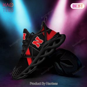 Nebraska Cornhuskers NCAA Red Mix Black Max Soul Shoes