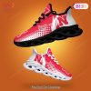 Nebraska Cornhuskers NCAA White Mix Color Max Soul Shoes Nebraska Cornhuskers NCAA White Mix Color Max Soul Shoes
