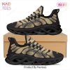 New Orleans Saints NFL Black Grey Brown  Max Soul Shoes