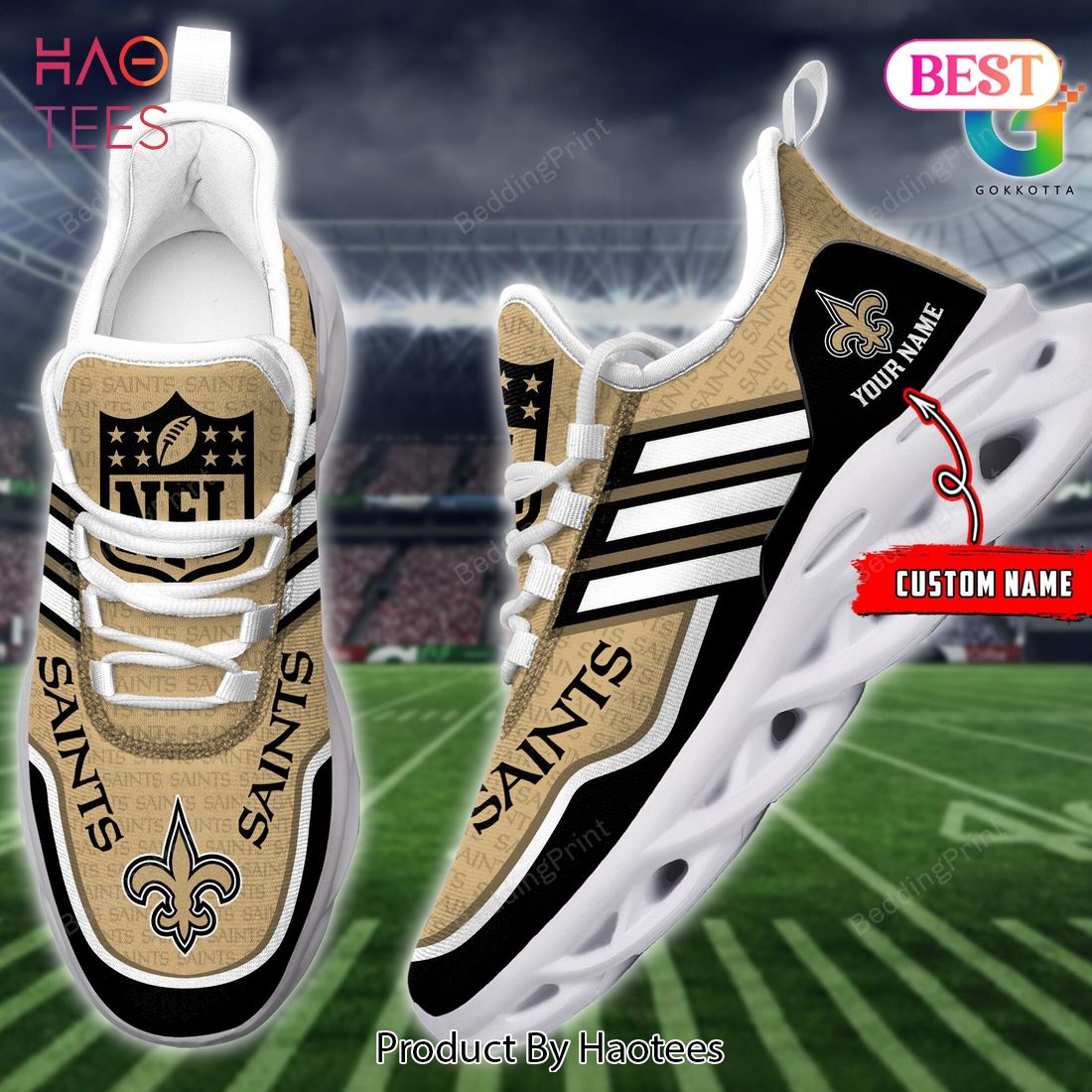 SALE] Los Angeles Rams NFL Personalized Max Soul Shoes - Luxury