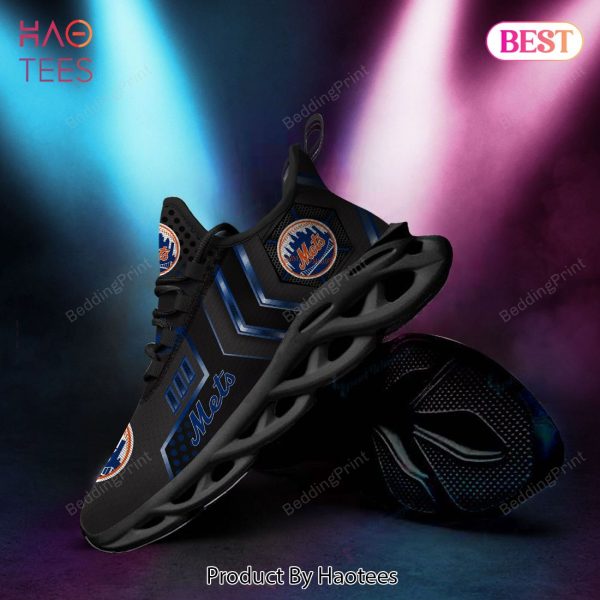 New York Mets MLB Full Black  Max Soul Shoes