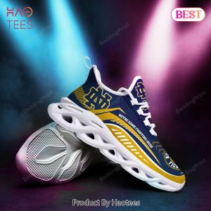 Notre Dame Fighting Irish NCAA Gold Mix Blue Max Soul Shoes