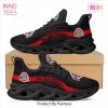 Ohio State Buckeyes NCAA Hot Black Color Max Soul Shoes